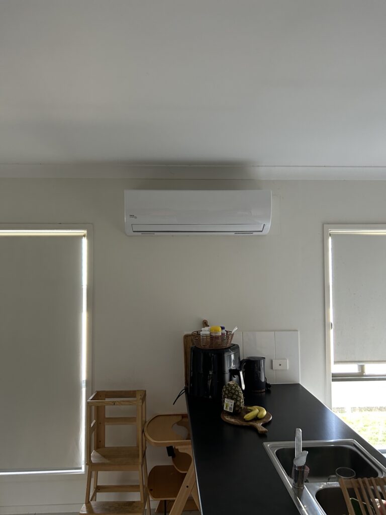 Replace split system air conditioner North Rothbury