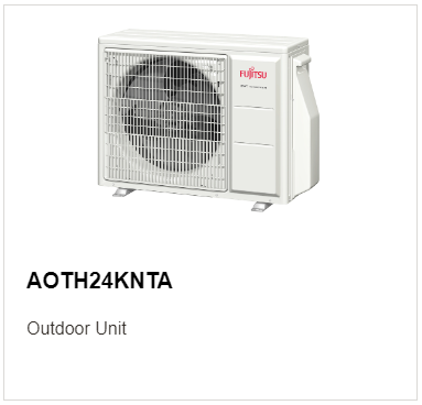 Fujitsu ASTH24KNTA split system outdoor unit